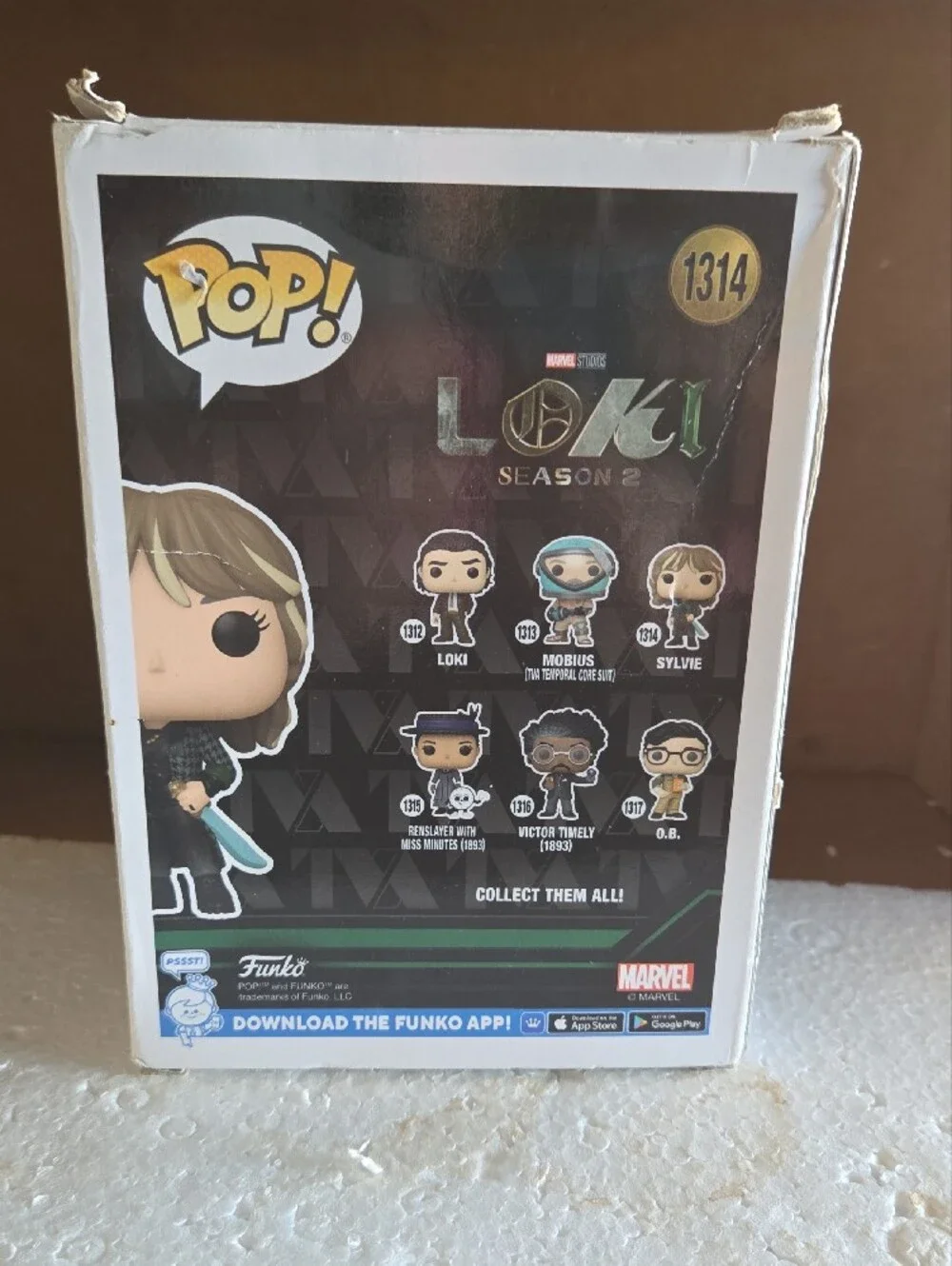 Funko Pop! Sylvie Figure — Green, Gold, Black